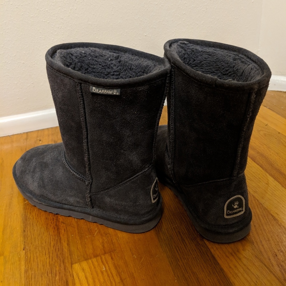 Gray Bearpaw Boots